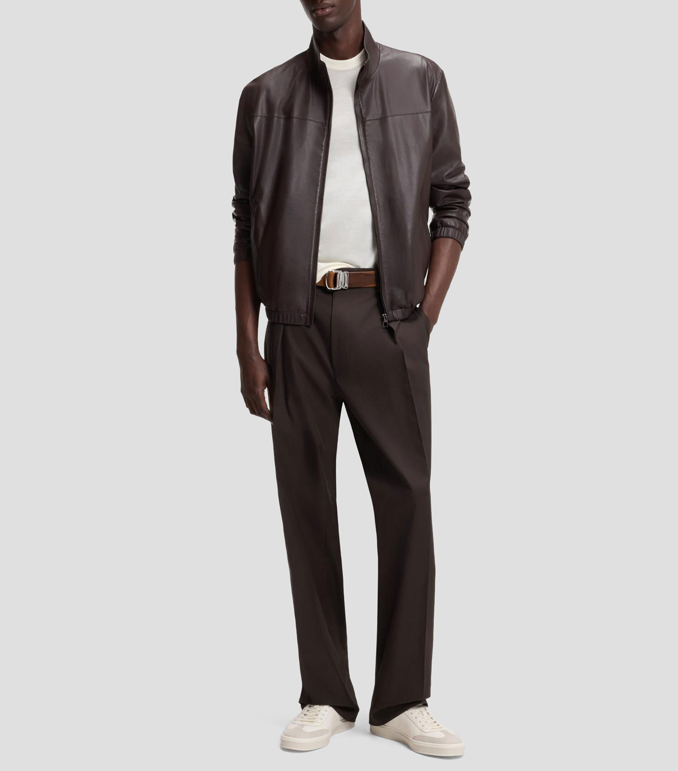 Pantalón de pinzas Boss By Beckham en algodón Hombre